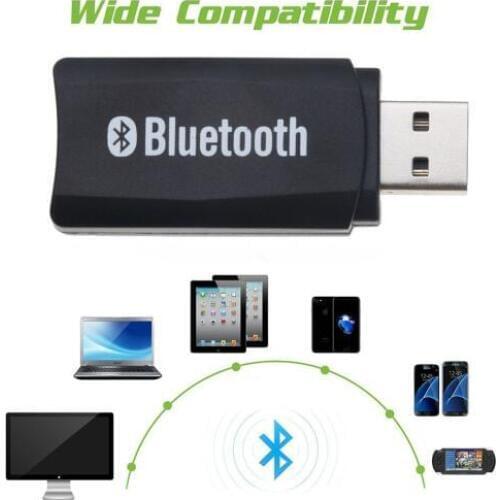 Bluetooth 4.0 Wireless Dongle EDR Mini car kit stereo audio music receiver adapter Aux cable USB power bluetooth receiver
