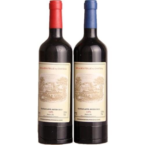 Red Wine Bottle Creative Open Flame Inflatable Lighter Personalized Gift Lighter Lightweight and Portable Smoking Accesoires