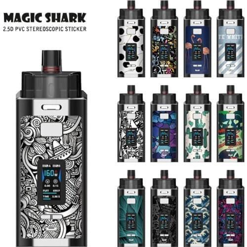 Flamingo Weave US Flag Fur PVC Sticker Cover for RPM160 Case Film Skin for Smok RPM160 5 Years No Fade