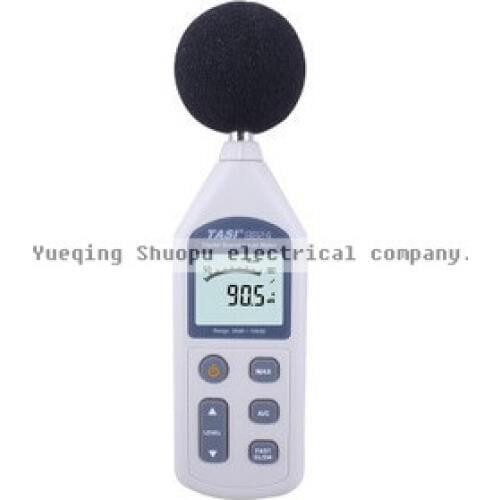 TASI-8824 Digital Sound Level Meter DB test Portable Noise Meter 30 to 130 dBA or 35 to 130 dBC Condenser microphone Anemometer