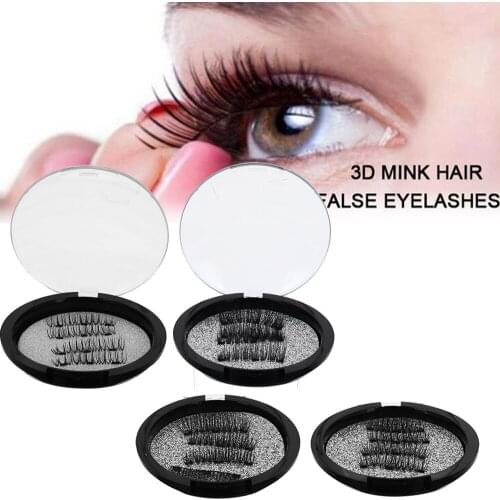 Magnetic Eyelashes Handmade Makeup Mink Eyelashes Extended False Eyelashes Extension Reusable 3D False Eyelashes Make Up Tools