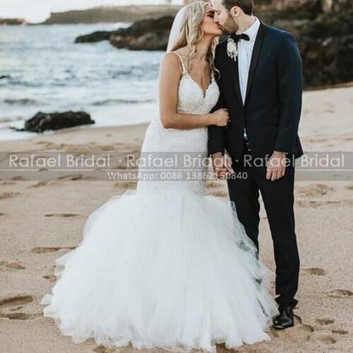 Maycaur Beach Wedding Dresses