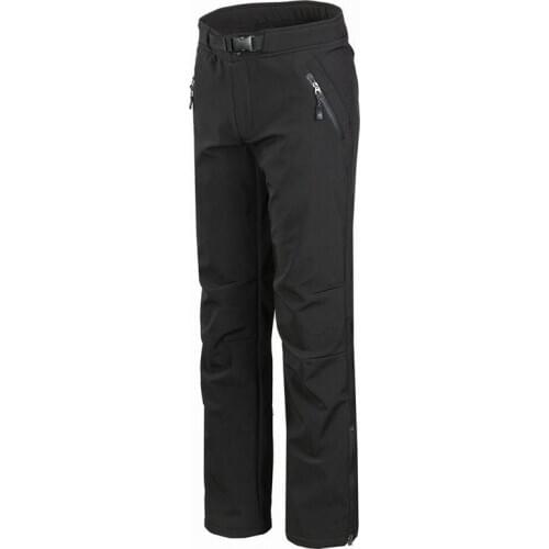 Men‘s Soft shell pants outdoor windproof waterproof Hiking pants thermal fleece Lined softshell pants Mountaineering trousers