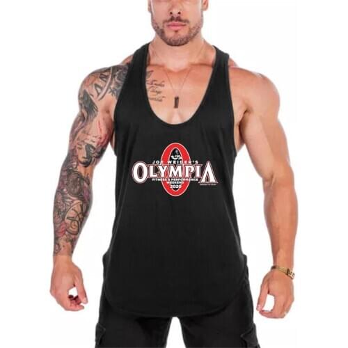 Muscle Guys Workout Gym Clothing Bodybuilding Mesh Tank Top Men Singlets Fashion Sleeveless Fitness Quick-drying Stretch Vest