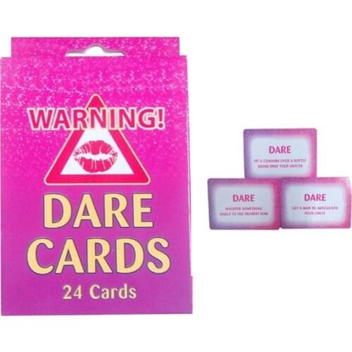 Dare Card Girl Out Night Gathering Games Hen Party Bachelorette Gathering Adult Sex Stag Party Games Supplies 50 Sets