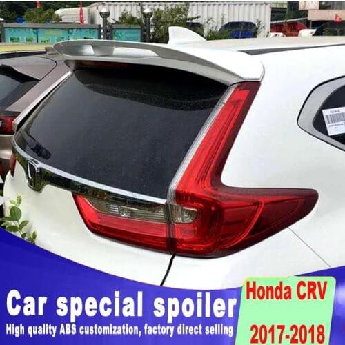 New style 2017 2018 year for honda CRV new design spoiler rear window roof spoiler high quality primer or black white spoilers