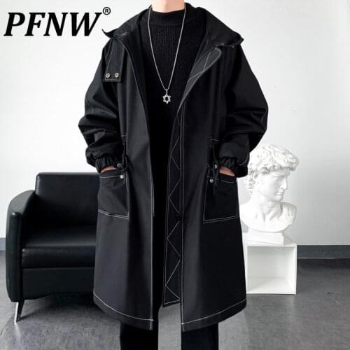PFNW Men's Long Trench Coats