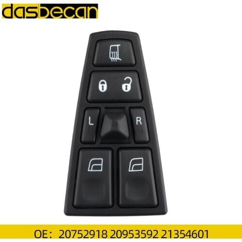 Electric Window Power Switch Control For VOLVO FH12 FM12 FM9 FH FM VNL 20752918 20953592 20455317 20452017 21354601 21277587