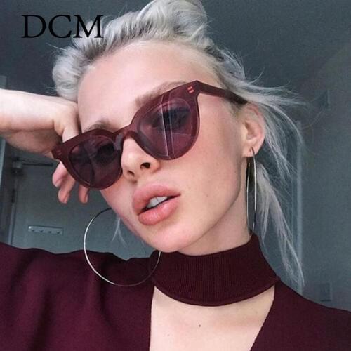 DCM Newest Cat Eye Sunglasses Women Brand Designer Retro Fashion Female Lady Sun Glasses Oculos De Sol Feminino UV400