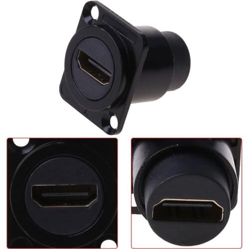 T3LB HDMI-compatible D-type Socket Network Plug Chassis Panel Mount Connector