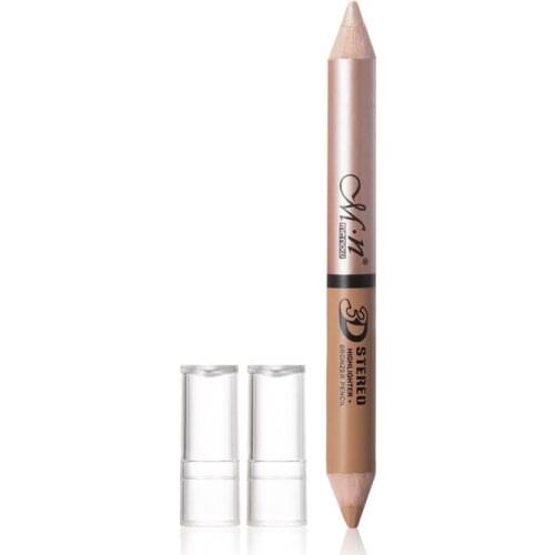 TT Loreal Miele Highlight Eye Shadow Pen Eye Makeup Female Shimmer Matte Natural Lying Cicada Brightening Powder Double-Headed