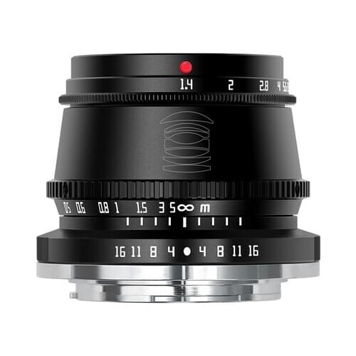 TTArtisan 35mmf1.4 large aperture fixed focus micro single lens is suitable for E / FX/ m43/ EF-M Interface
