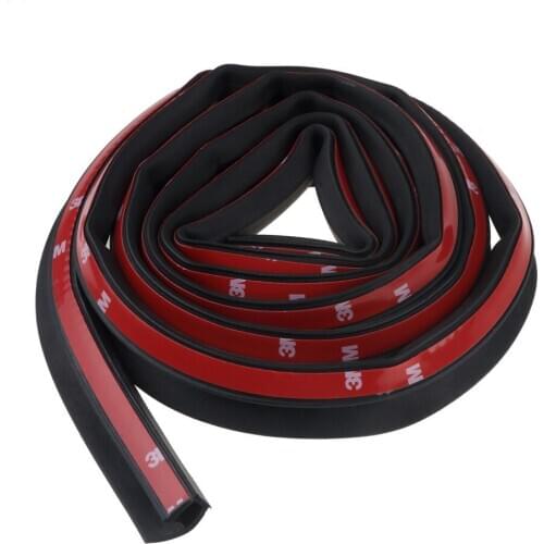 5Meters P Type Car Door Seal Strip Auto Rubber Seal Strips Waterproof Trim Dustproof Sound Insulation Weatherstrip