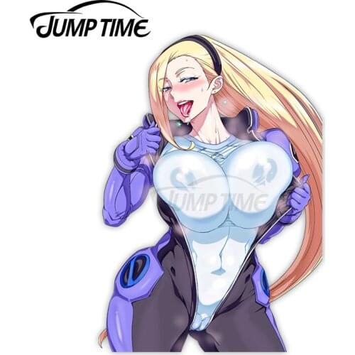 Jump Time 13 x 8cm For Gundam Gno Reconguista Mick Jack Car Stickers Vinyl Car Wrap Decal Waterproof For VAN RV DIY Decoration