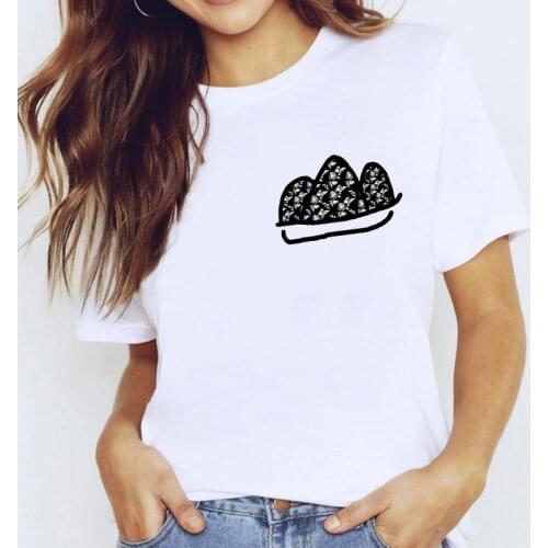 Feather Mountain Shape Women 2021 Fashion Clothing Print Lady Womens T-shirts Tee T-Shirt Top Ladies Graphic Female T Shirt