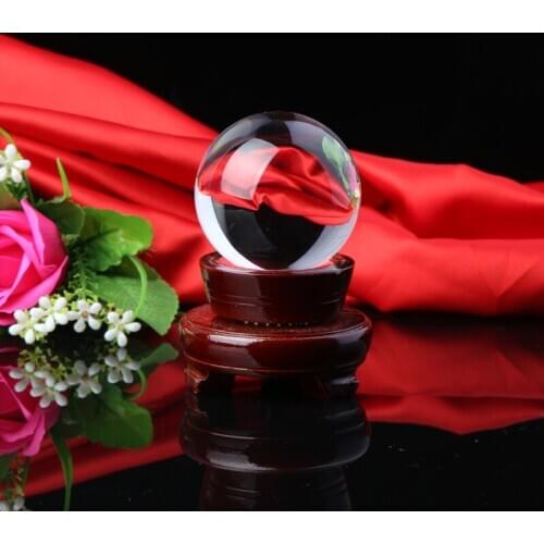150MM Clear Magic Crystal Ball Glass Globe for Photography Accessory