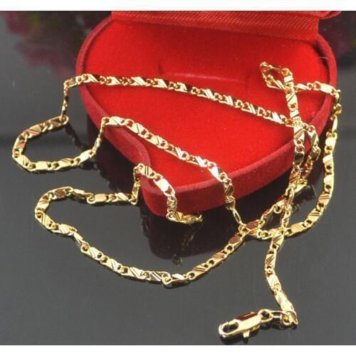 2mm Women Men Fashion 16-30 Inches No Pendant Long Box Chain Necklace Jewelry