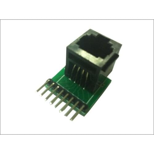 2pcs RJ45 8 - Pin Ethernet Ethernet Connector And Adapter Plate