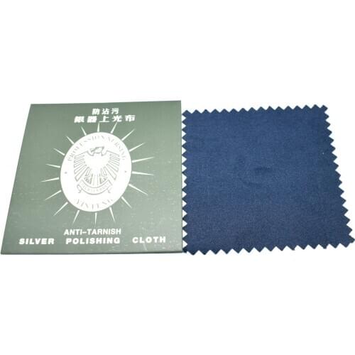 20PCS Jewelry Clean Cleaning Cloth Polishing Cloth for Sterling Silver Gold Platinum Jewelry Anti Tarnish