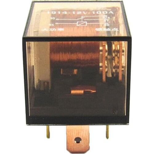 70% HOT SALES!!! DC 12/24V 80A 1NO 1NC SPDT 5 Pins Green Indicator Light Auto Truck Car Relay