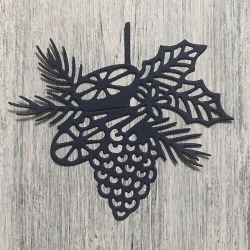 ArtScrap Pine cone For Metal Cutting Stencils For DIY Scrapbooking Craft Embossing Die Cuts | Art: 347