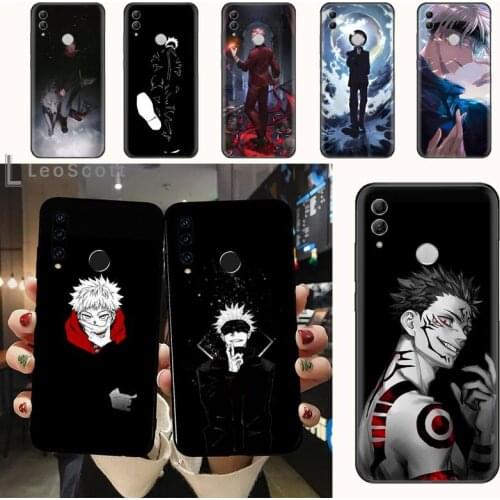 Jujutsu Kaisen Satoru Gojo anime Phone Case For Huawei Honor 7C 7A 8X 8A 9 10 10i Lite 20 NOVA 3i 3e