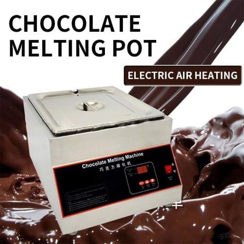 D2018-1 Electric/Air Heating Chocolate Melting Machine 220v Single Cylinder Chocolate Melting Machine Commercial