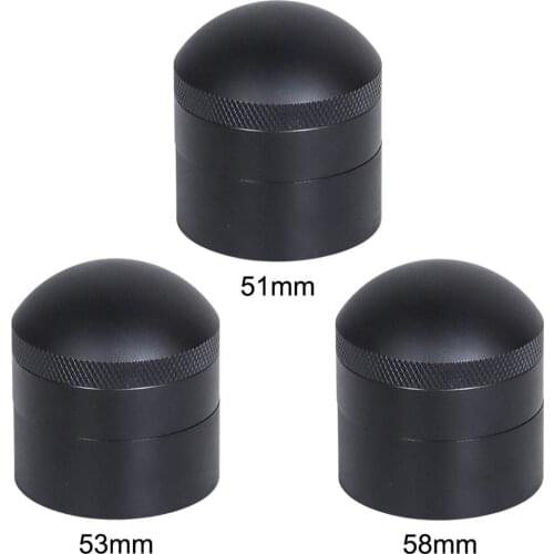 Stainless Steel Coffee Tamper Distributor Leveler Tool Powder Hammer