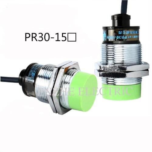 M30 proximity switch autonics approach Switch PR30-15 DC Three lines 12-24V Non-screen shield type detection distance 15mm IP67