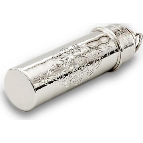 Copper Hand Mader Design Flask Handmade Gray Color (750ML)