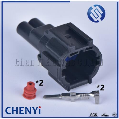 5set 2 pin male car waterproof fog lights connectors 6188-0552 6918-1774 6185-0865