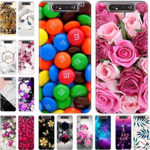 Silicone phone Case For Samsung Galaxy A80 A805 A805F SM-A805F soft TPU silicon Cover For Samsung A80 Cover A 80 A90 Fundas 6.7"
