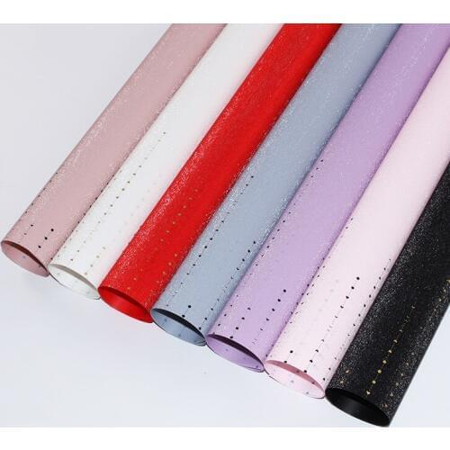 20pcs/lot 60*60cm Glitter Paper Flowers Rose Wrapping Paper Waterproof Gift Wrapping Paper Flange Silk Paper Flower Shop