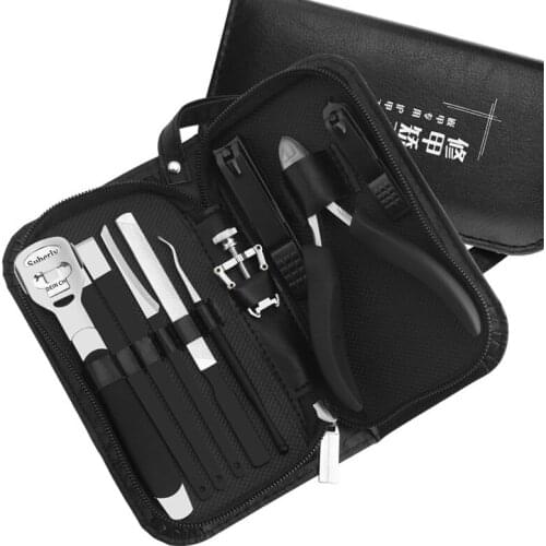 10PCS Pedicure Tool Nail Care Kit Ingrown Toenail Removal Correction Clippers Toe Nail File Lifter Ingrown Tools Kit