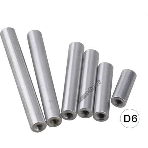 10 PCS M2.5X4 MM OD FPV Model Plane Natural Color Aluminum Hollow Tubing Tube Connecting Shaft for RC Car Boat Model , AL Pipe