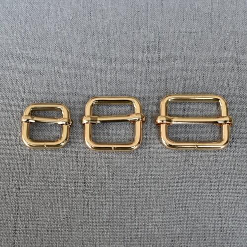 10 Pcs/Pack 15mm 20mm 25mm Webbing Metal Adjuster Slider Rucksack Bag Handbag Cat Dog Collar Sewing Accessories Purse Straps