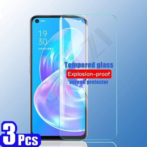 3/5Pcs cover HD Glass for OPPO Reno 5 pro plus phone screen protector OPPO 4 3 pro 5G tempered glass protective film smartphone
