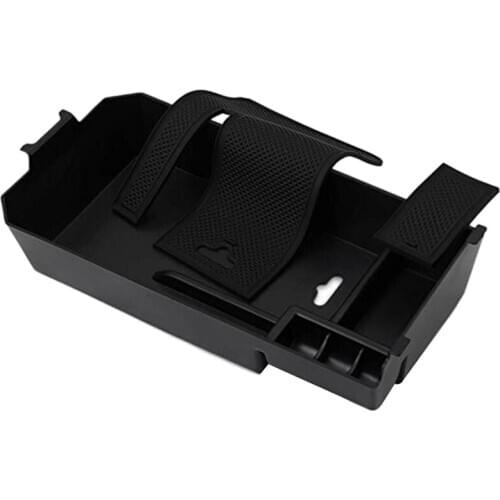 Car Center Console Armrest Box Storage Box Container Tray Organizer Accessories for Mercedes Benz C Glc Class W205 2015