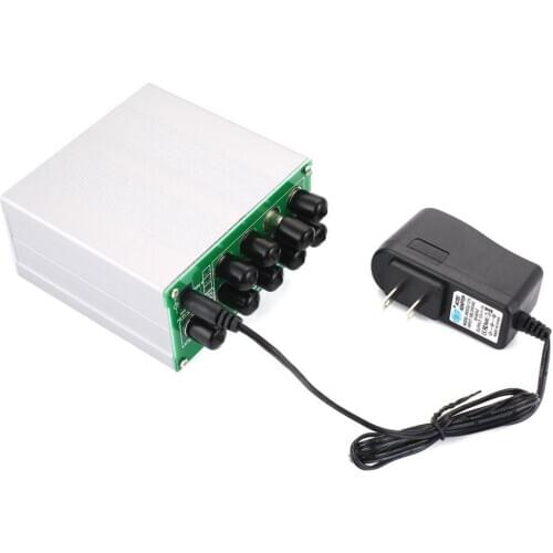 Free shipping by BG7TBL 10MHz Distribution amplifier frequency standard 8 port output