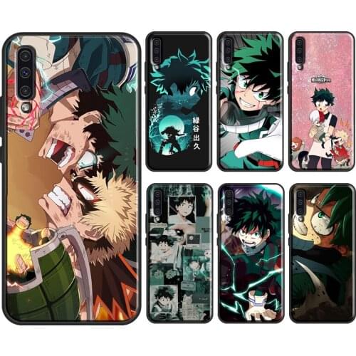 Boku no hero Academia Izuku Midoriya Deku For Samsung Galaxy A50 A70 A40 A10 A51 A71 A31 A41 M51 M31 A12 A52 A20e A21S Cover