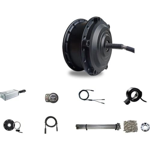 Electric Bike 36V 250W Brushless Front Rear Motor Wheel Hub LED900S Motor Ebike Conversion Kit Bike Motor