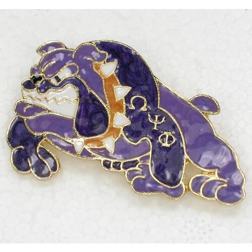 Enamel Brooch Bulldog Pin brooches C2373 D