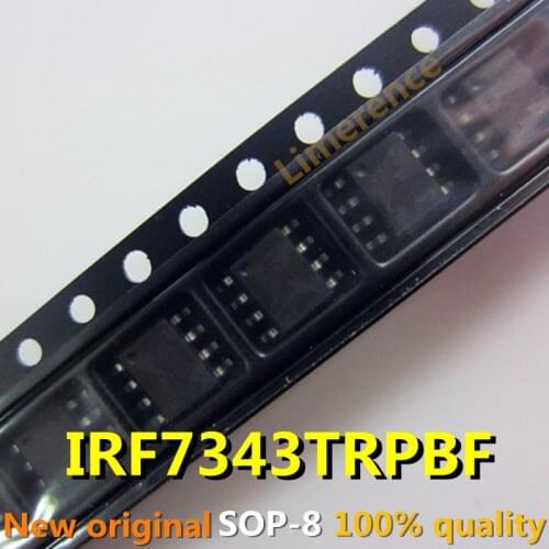 10pcs IRF7343TRPBF SOP8 IRF7343 SOP F7343 SOP-8 new and original Support recycling all kinds of electronic components