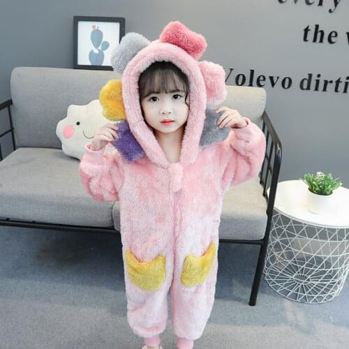 Toddler Kids Girl Jumpsuit Overalls For Girl Thick Warm Child Jumpsuits Children Pants for Girls Overalls