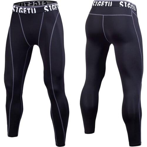 Compression Pants Men Sport Running Tights Dry Fit Men Sports Gym Leggings Quick Dry Men Fitness Jogging Pants Plus Size 3XL