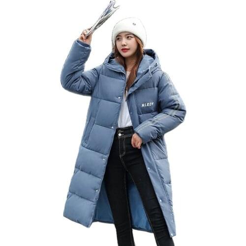 Jackets For Women 2021 Fashion Winter Clothes Women New Korean Style Loose Bright Face Style Thickened Coat Female Winter Coat