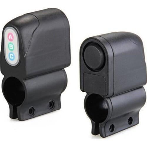 80%HOTBicycle Bike Steal Lock Anti-Theft Security Battery Powered Loud Alarm Tool