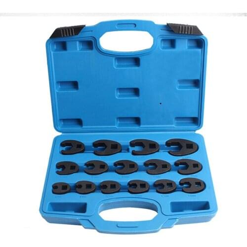 Multifunctional tubing wrench Torque wrench open end wrench head U-shaped joint 10-24mm open joint