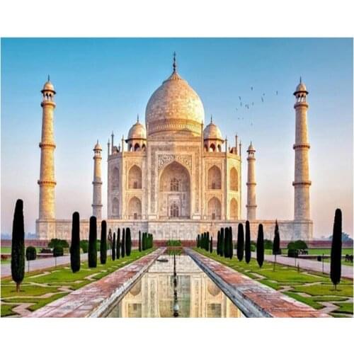 Kul Sharif Mosque Religion 5D DIY Diamond Painting Cross Stitch Of Diamonds Embroidery Mosaic For Rest Room Home Decoration