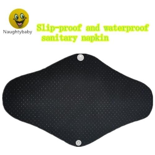 Non-Slip Bamboo Mamas Cloth Printed Menstrual Pads Planty Liners Washable 100 pcs PUL+2 layers Microfiber+Charcoal bamboo